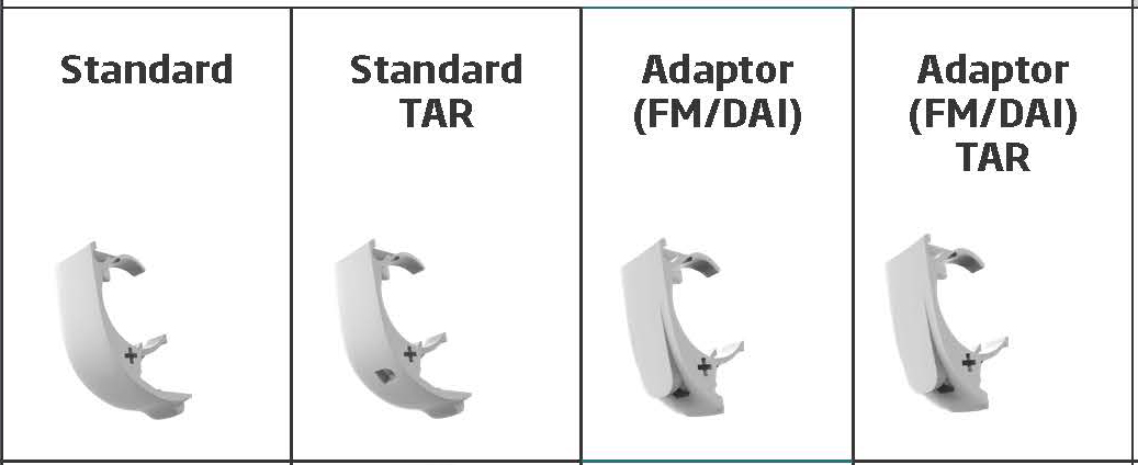Types of Oticon batery drawers